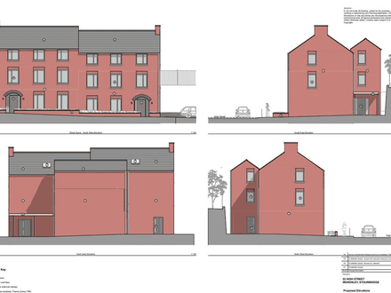 LAND WITH PLANNING PERMISSION GRANTED FOR 6 APARTMENTS WITH PARKING