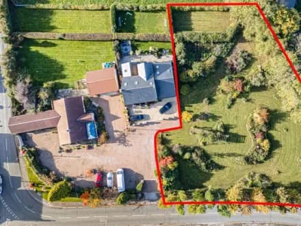 BUILDING PLOT WITH OUTLINE PLANNING FOR THREE NEW DWELLINGS